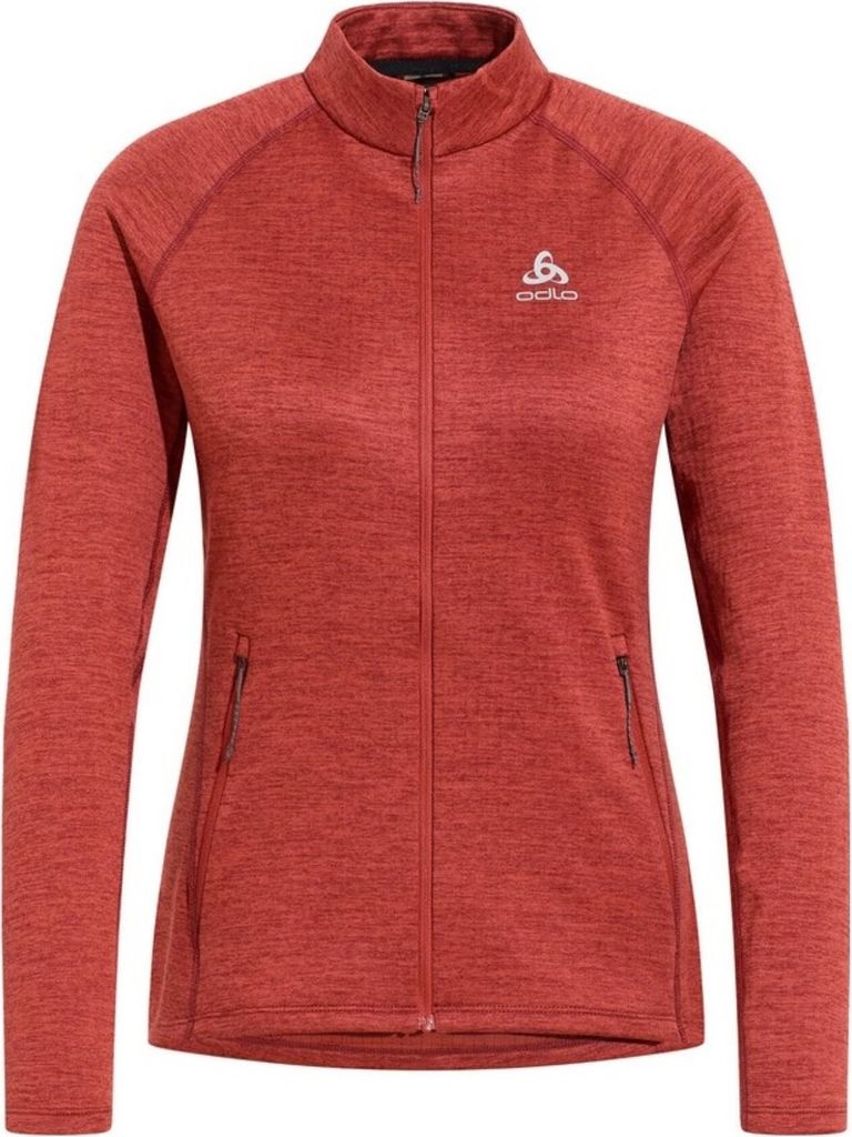 Mid Layer Full Zip Tencia spiced apple melange (30887) M