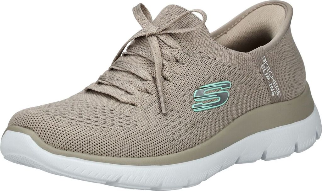 Skechers Slip-ins: Summits – Neuer Sneaker-Slipper für den Alltag, Damen, grau, Größe 39,5