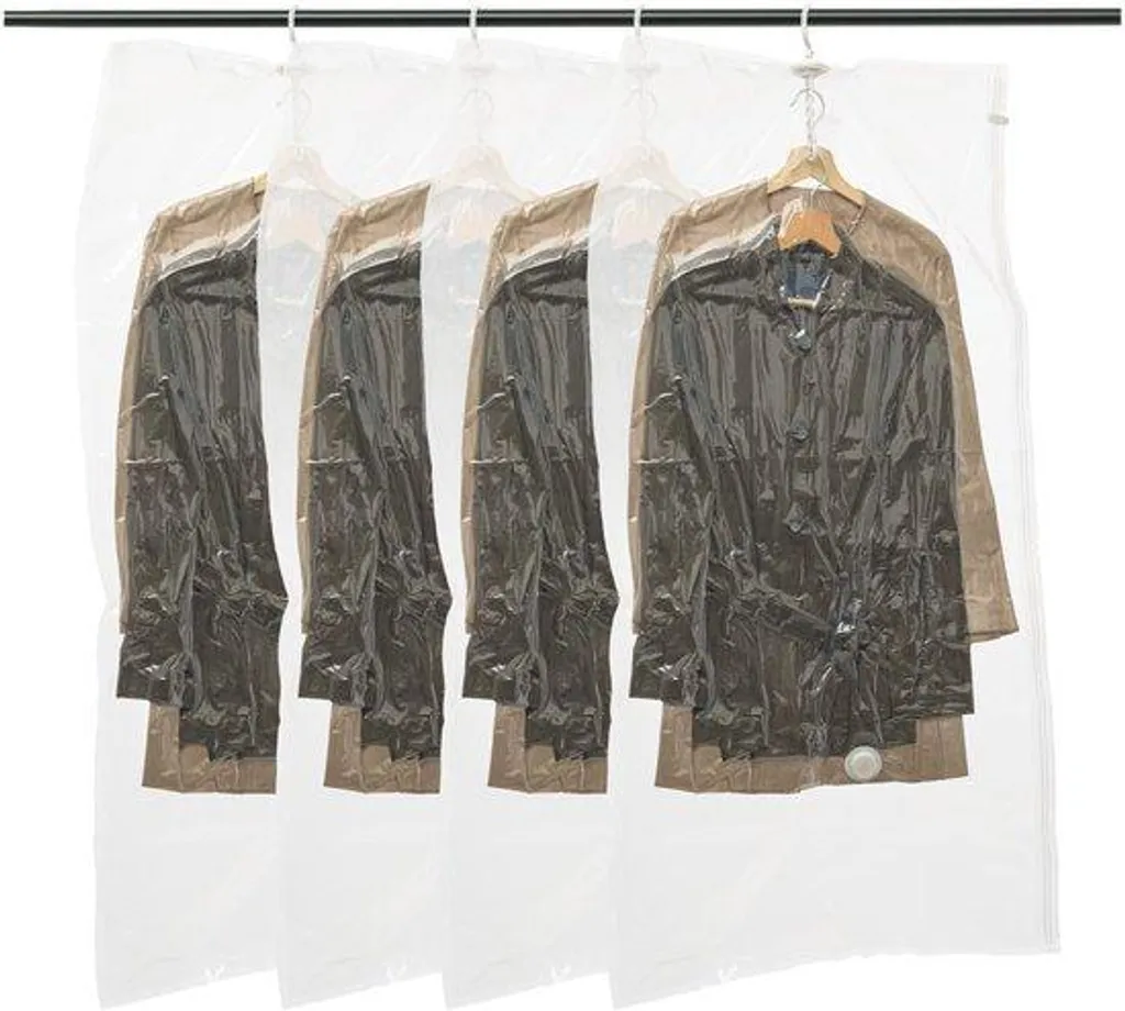 Sac de compression sous vide XL 100x80 cm anti-humidité pour linge de lit