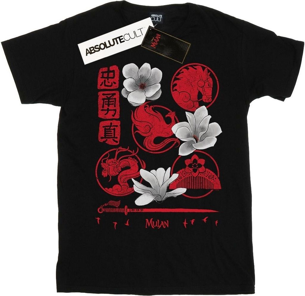 Disney - T-Shirt für Damen BI35503 (L) (Schwarz)