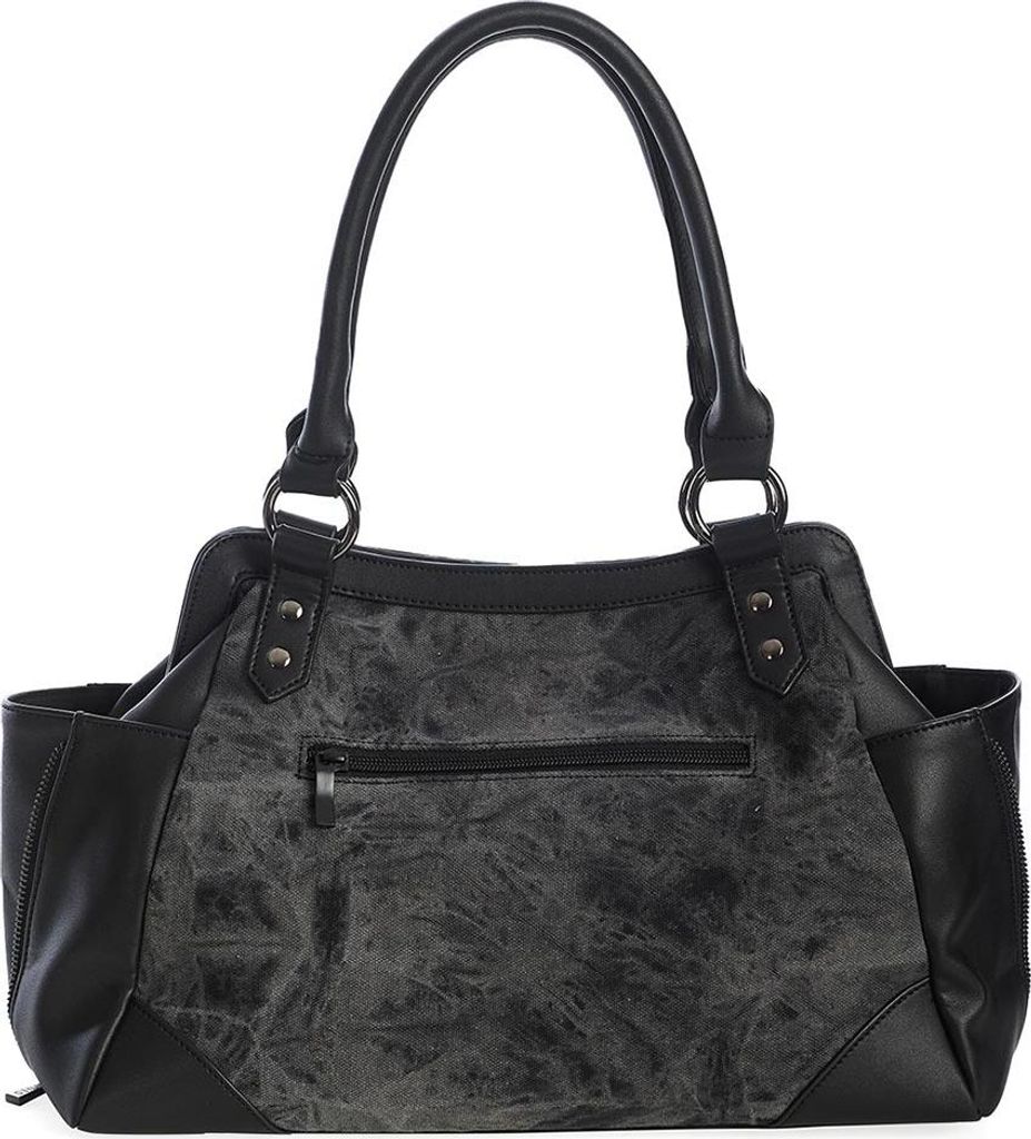 Banned Alternative Annabelle – Sac à Main Gothique Noir Femme En Polyuréthane