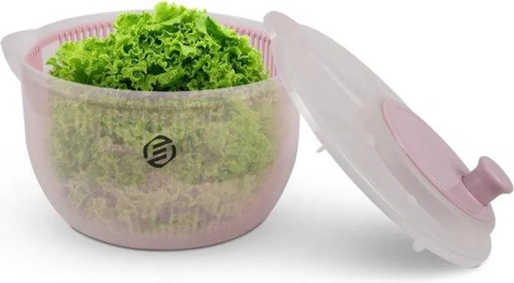 Essoreuse à salade inox 50 cm - Fini les salades gorgées d'eau