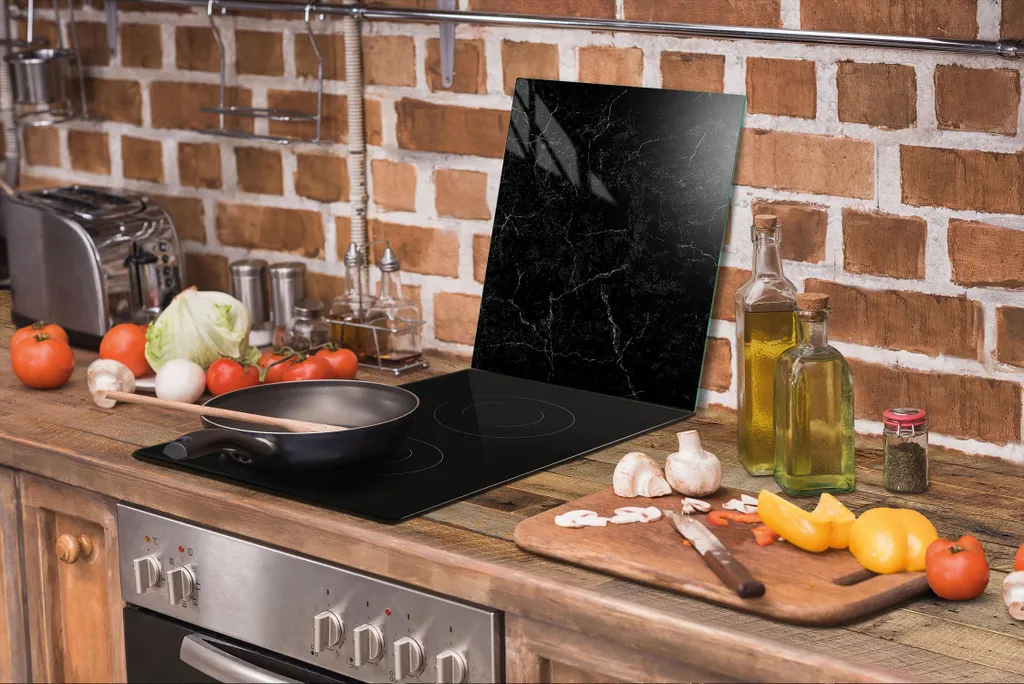 Tagliere in vetro 45x52 marmo - 5