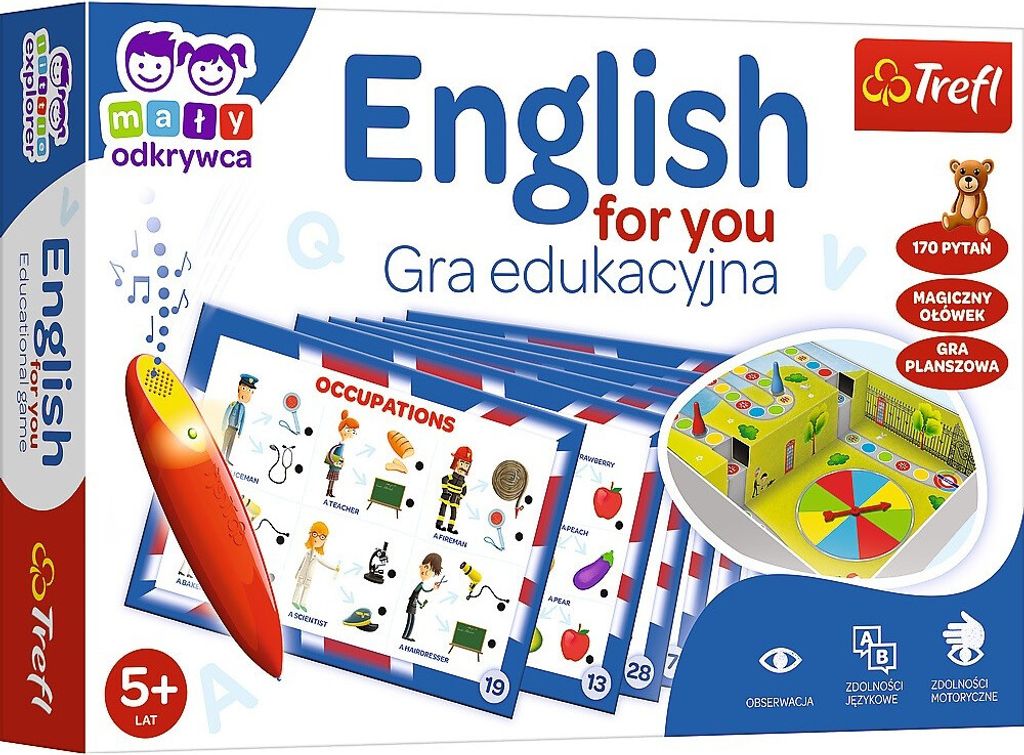 TREFL 02113 Gra English for you Magiczny oł ó wek