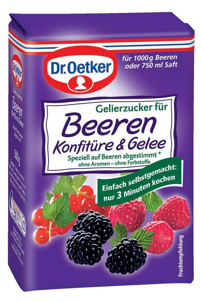 Dr. Oetker želírovací cukr pro ovocné džemy a želé 500g Obrázek produktu 