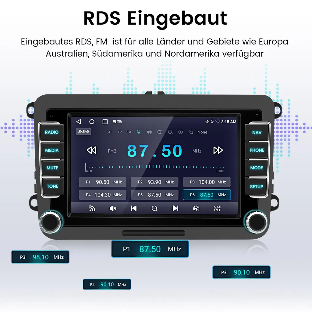Système de Navigation Android VW Polo et Golf 6 avec WiFi et Bluetooth - 9