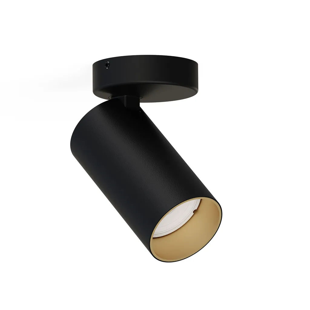 Spot LED de plafond Nowodvorski MONO 7763 en acier noir design chic