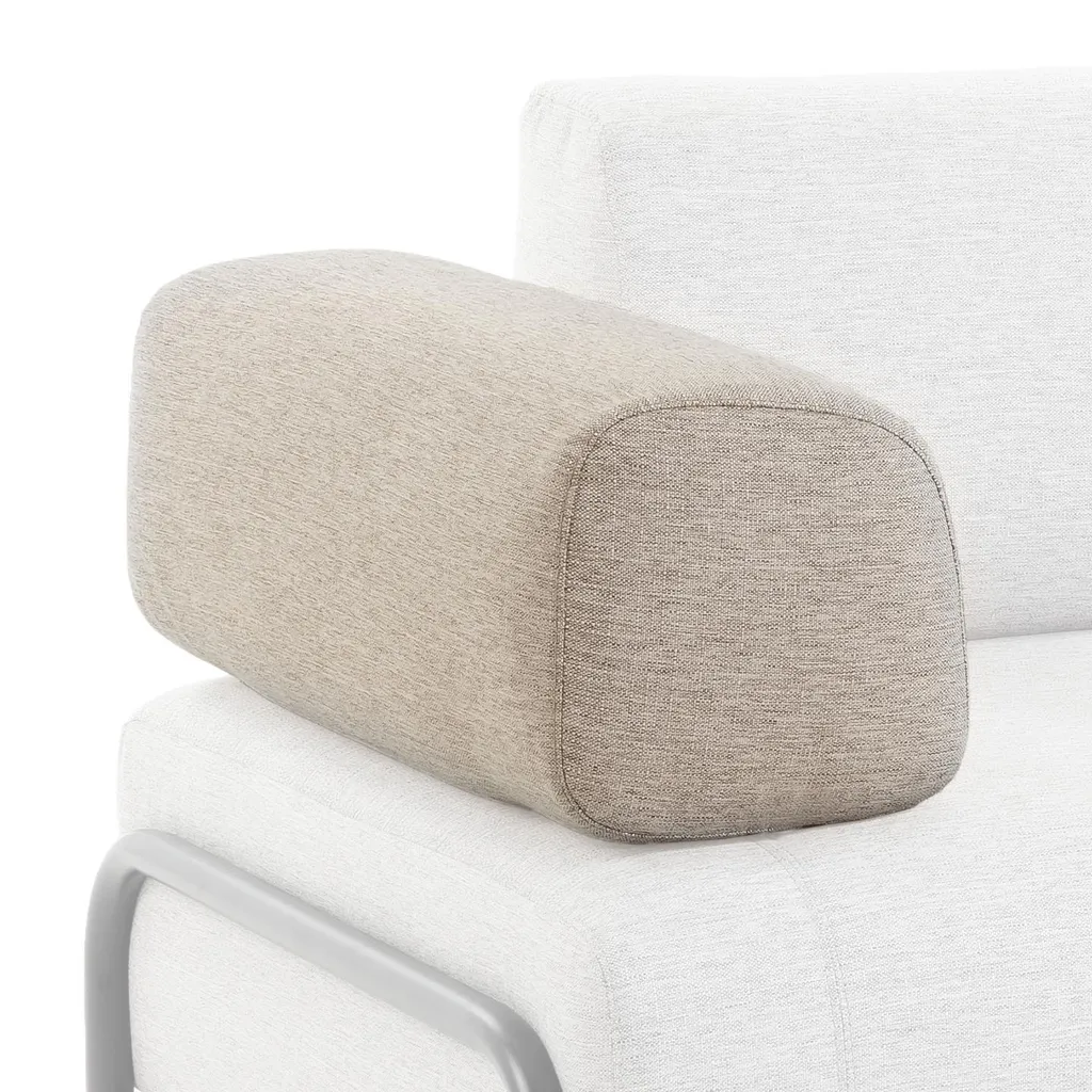 Accoudoir Compo Beige 31x32x84 cm - Complément d'Ameublement Chic