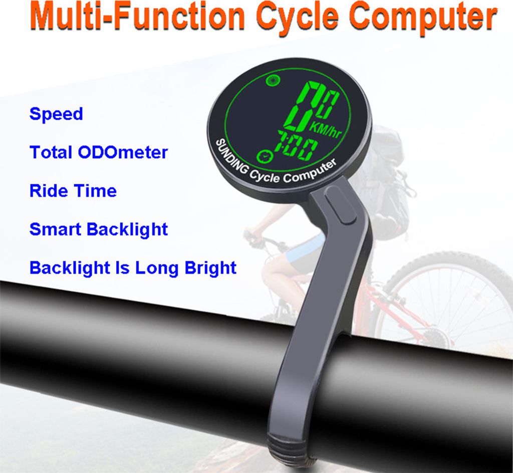 Fahrradcomputer, Fahrradtachometer, Kilometersportmesser, Produktbild 7