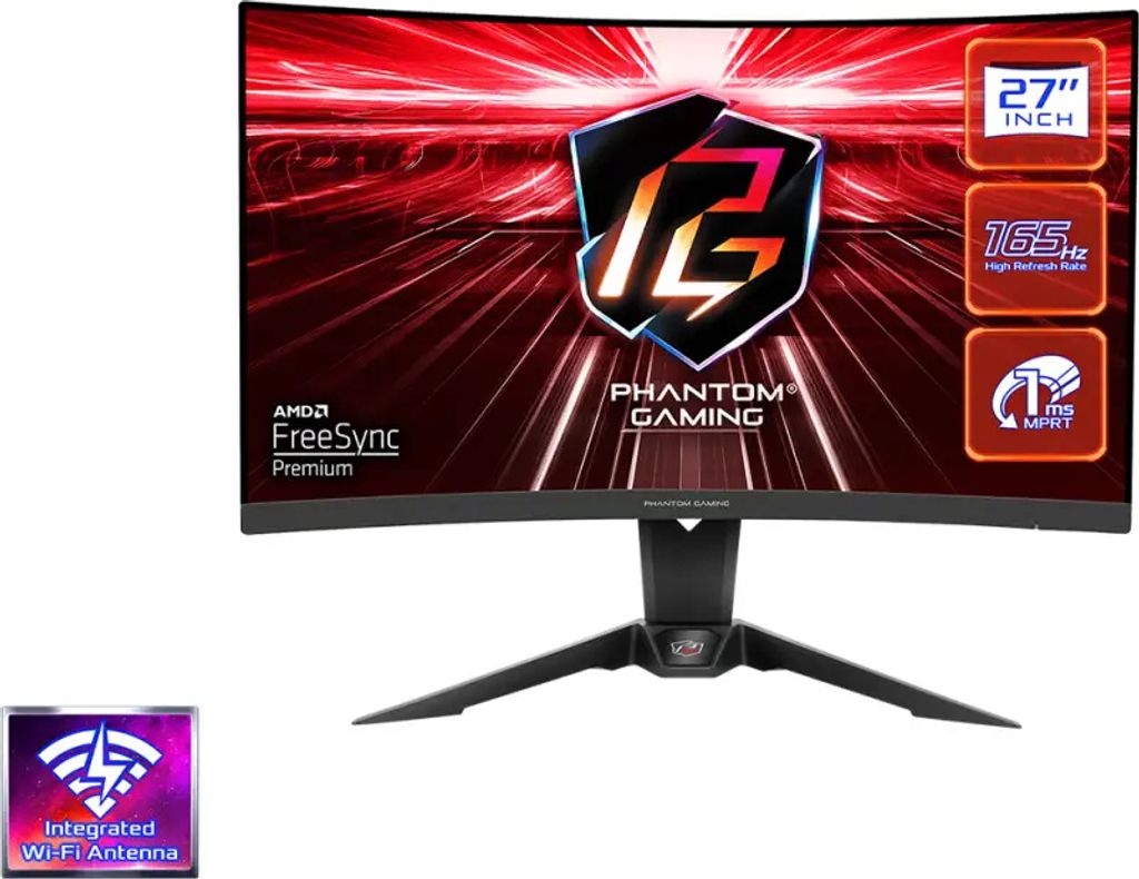 Asrock PG27Q15R2A, 68,6 cm (27"), 2560 x 1440 px, Wide Quad Zdjęcie produktu 
