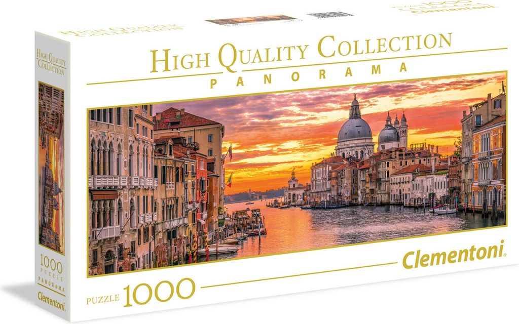Clementoni Puzzel 1000 Panorama Venice Produktbild 