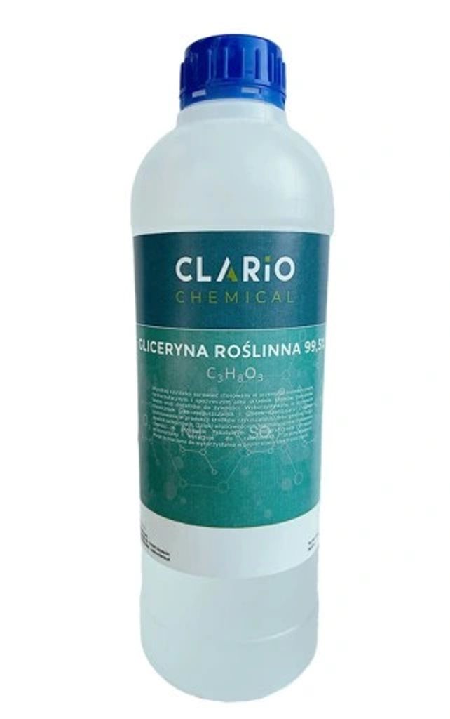 Rostlinný glycerin 99,5% Clario Chemical Super kvalita 1kg, Obrázek produktu 