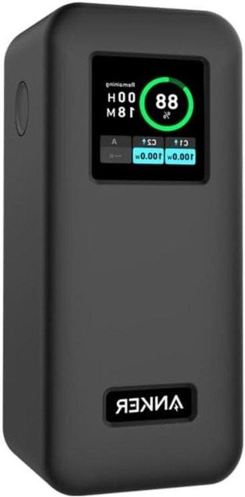 Silikon-Hülle für Powerbank - Schutz-Case - Schokbeständig - 19,2 x 11 x 5,4 cm - Schwarz