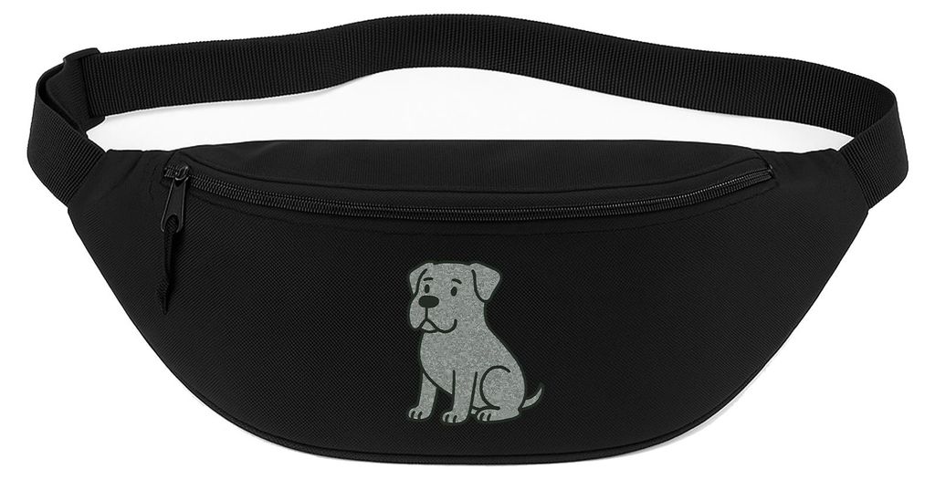 Huuraa Bauchtasche Cane Corso Comic Corsi 2,5 Liter Black Polyester Crossbody Bag Geschenkidee