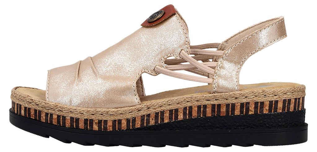 Sandalen mit Keilabsatz zum Hineinschlüpfen