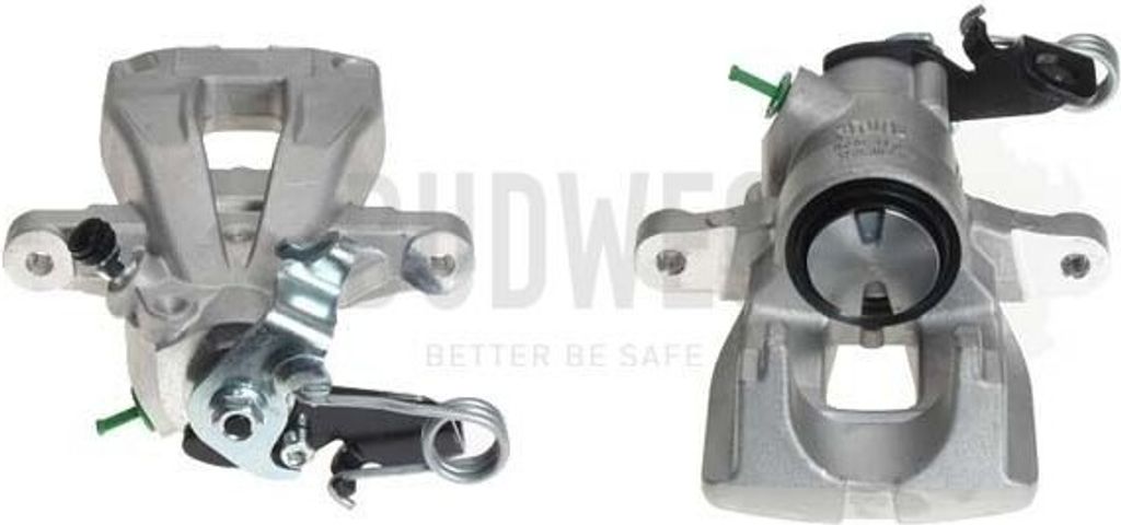 BUDWEG CALIPER Bremssattel Hinten Rechts passend für PEUGEOT 307 CC (3B) 343659