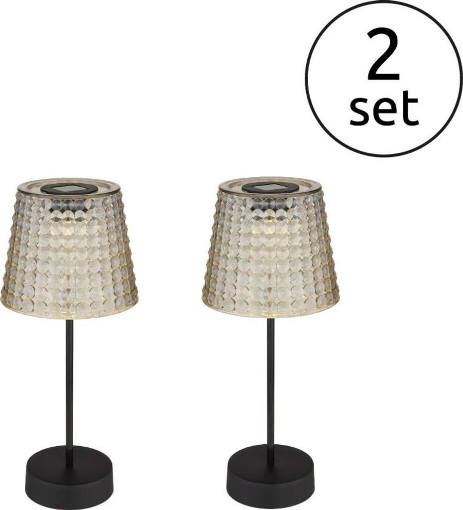 GLOBO 36634-2S Solarleuchte Kunststoff schwarz matt, LED, 2 Produktbild 