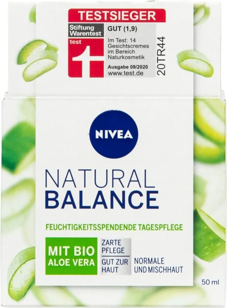 NIVEA 87126 NIVEA NATURAL BALANCE Gesichtscreme 50,0 ml