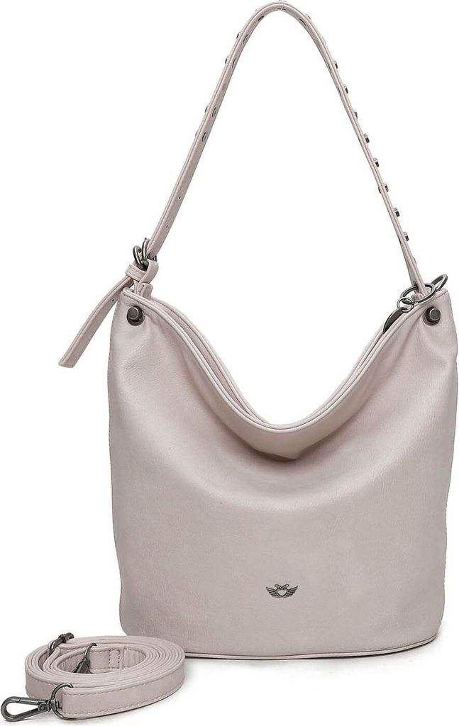 Fritzi aus Preußen Schultertasche Umhängetasche Chalk Ebbi01 Hobo Pearl beige
