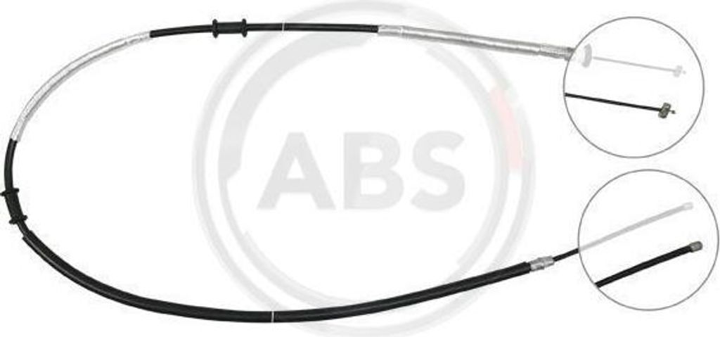 A.B.S. K18058 Seilzug, Handbremse OE 46835327 kompatibel mit Doblo