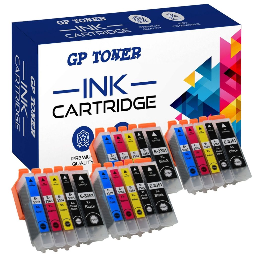 20x Tusz do Epson XP540 XP7100 XP635 XP630 XP640 XP645 Zdjęcie produktu 