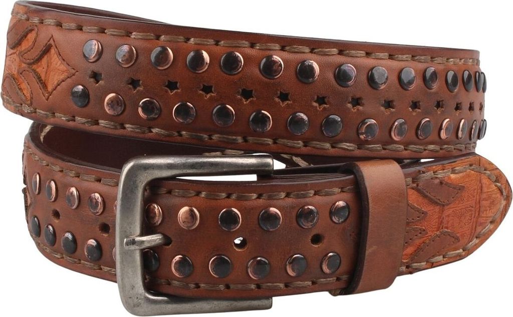 Originalbelts Herren Leder Gürtel 7351 Braun