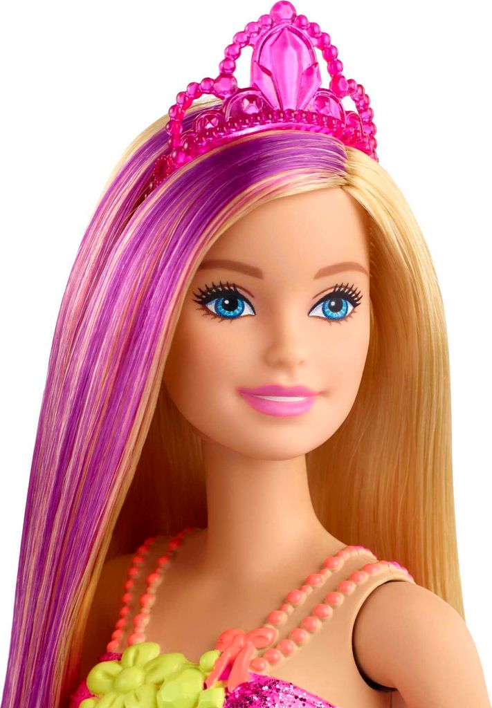 Barbie Dreamtopia Prinzessin Puppe (blond- und lilafarbenes Produktbild 3