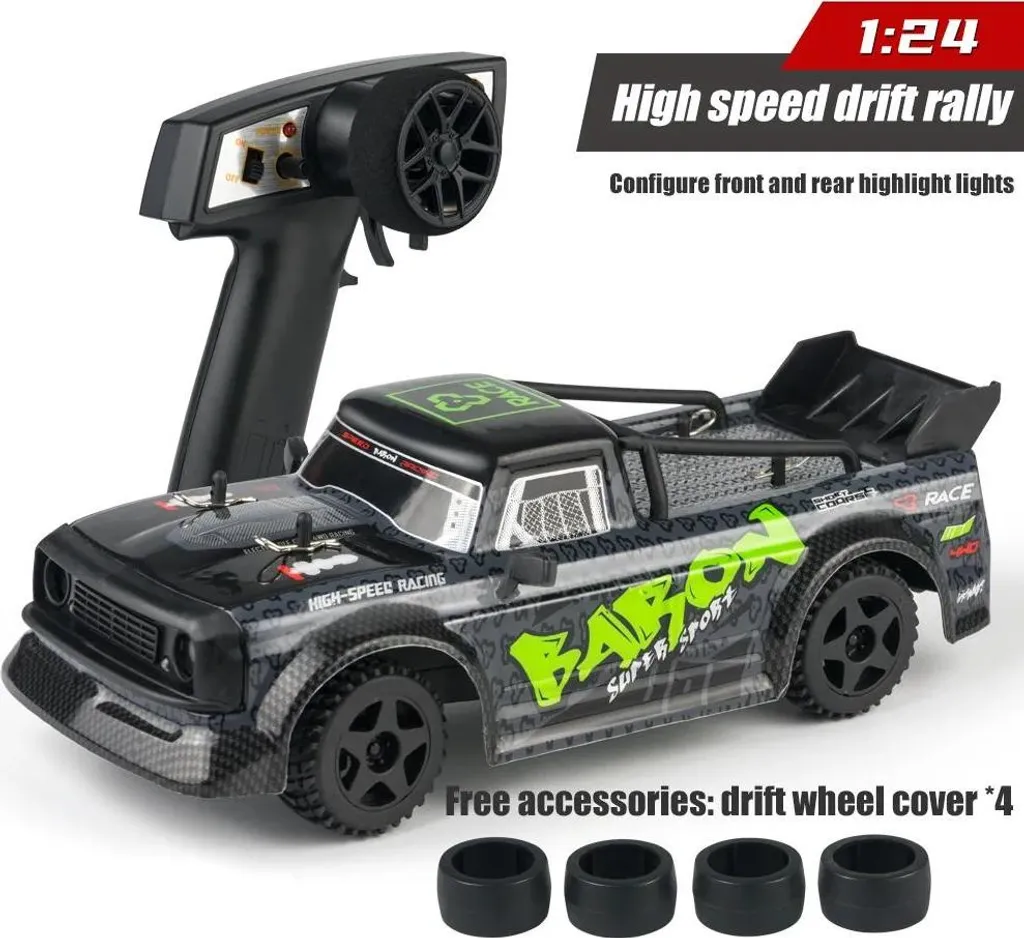 RC Drift 2411 RWD : Système Gyroscope et Commande Proportionnelle 2,4G - 3