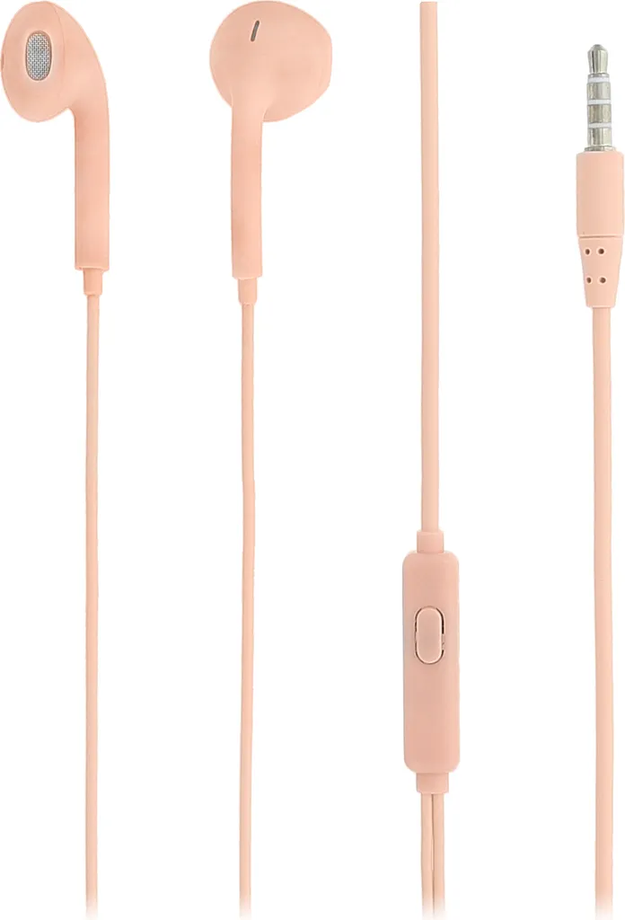 Tellur Fly Écouteurs Rose avec Embouts Mémoire de Forme Anti-Bruit Actif