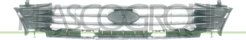 Grille de Calandre PRASCO FD0522001 pour Ford Fiesta IV et V - OE 3201052