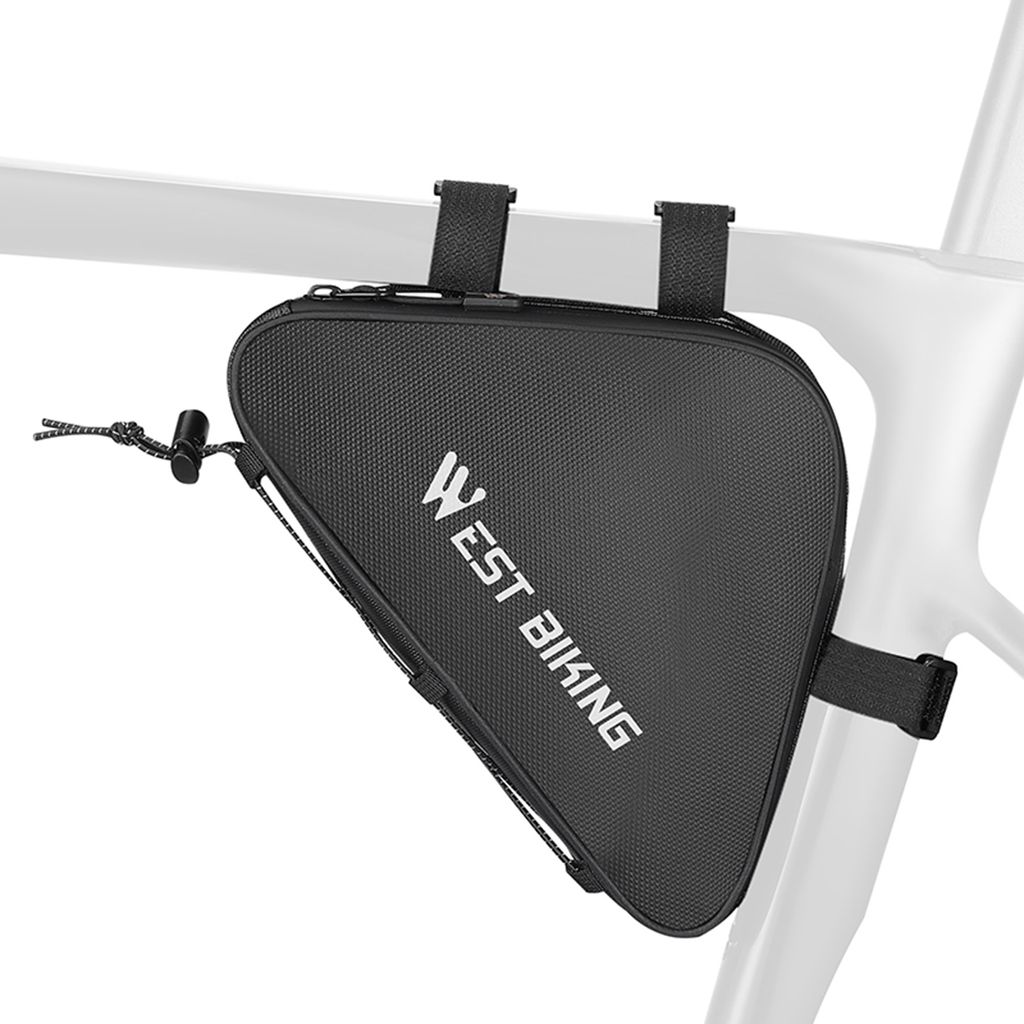 Dreiecktasche fš¹r Fahrr?der, Mountainbike-Zubeh?r, wasserdichte, kratzfeste Fahrradtasche fš¹r Erwachsenenfahrr?der, reflektierende Fahrradtas...