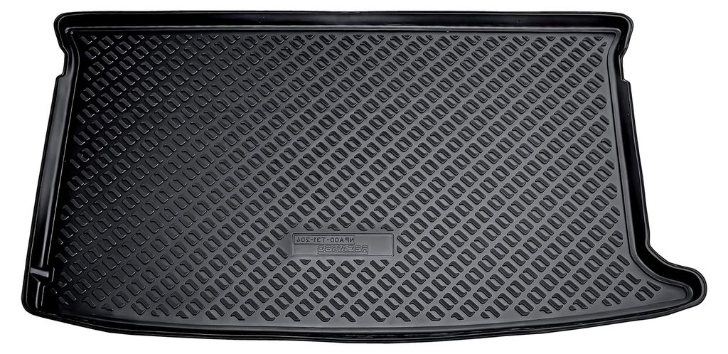 Gummi Kofferraumwanne passend für Hyundai i20 II | Typ GB | ab 2014 | passgenau mit Rand