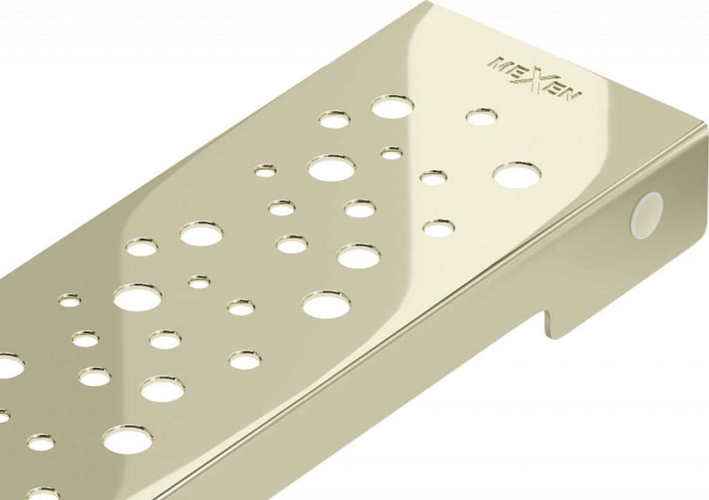 Mexen M12 Abdeckung für lineare Duschabläufe 60 cm, Gold - 1521060