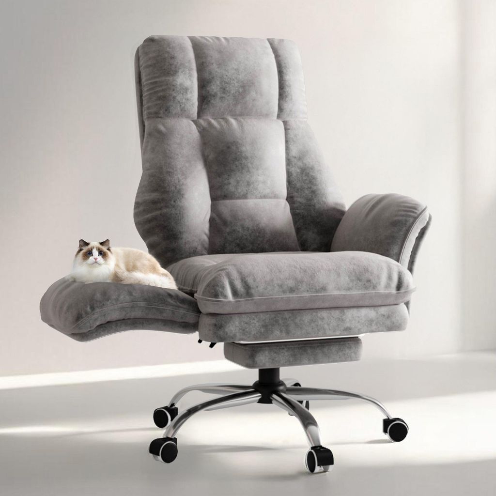 Drehstuhl Bürostuhl Ergonomisch mit klappbaren Armlehnen, Produktbild 