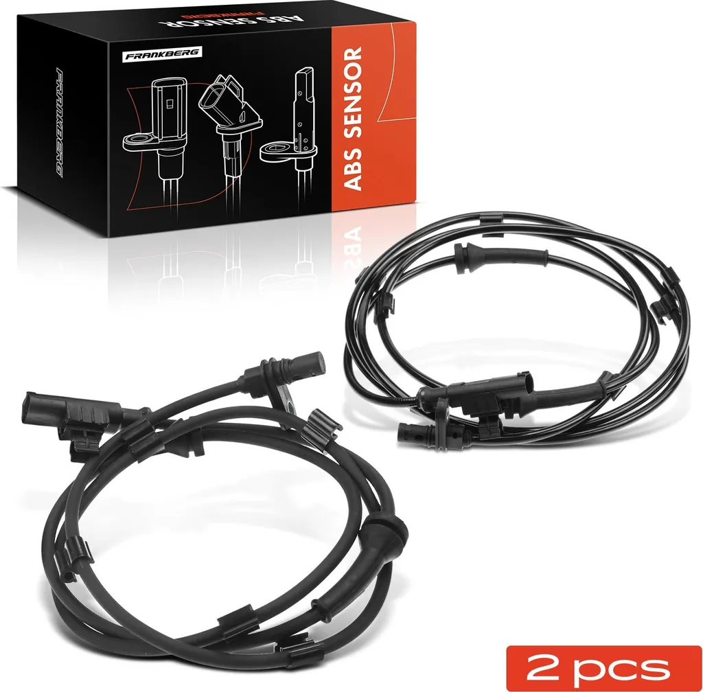 Frankberg 2x Capteur ABS Arrière Gauche et Droit pour Smart Fortwo 451
