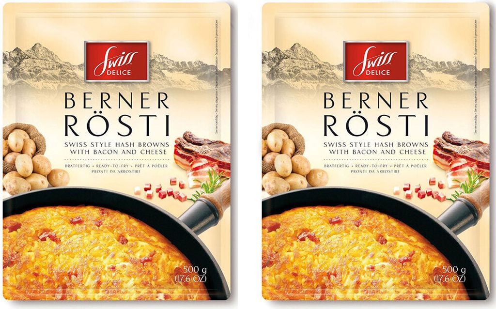 Berner Rösti mit geräuchertem Speck und Käse 2er-Set Produktbild 