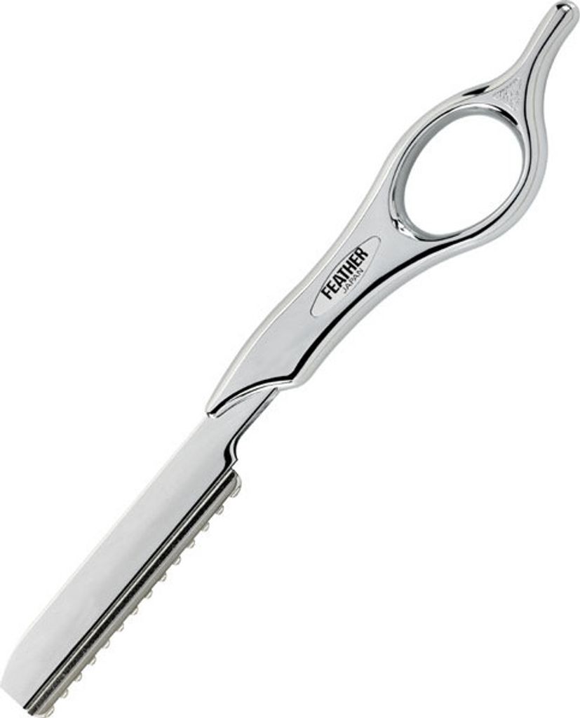 Srebrna krótka brzytwa Feather Razor Zdjęcie produktu 
