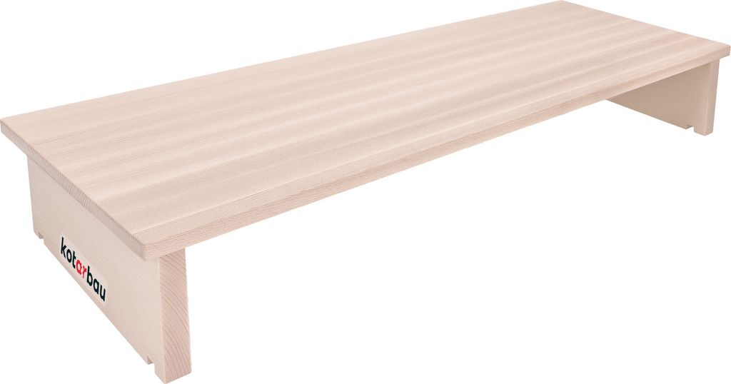 KOTARBAU Tischplatte für Weinregale 1130 x 360 mm Holzplatte Arbeitsplatten aus Buchenholz der Klasse A für Flaschenregal für 10 Flaschen pro...