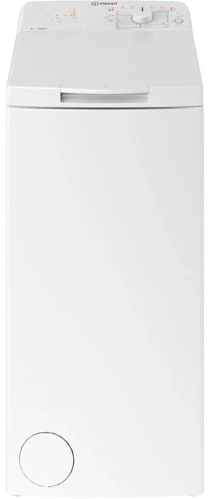 Indesit Lave-linge Top 6kg 1000 tours - Machine compacte 40cm Blanche
