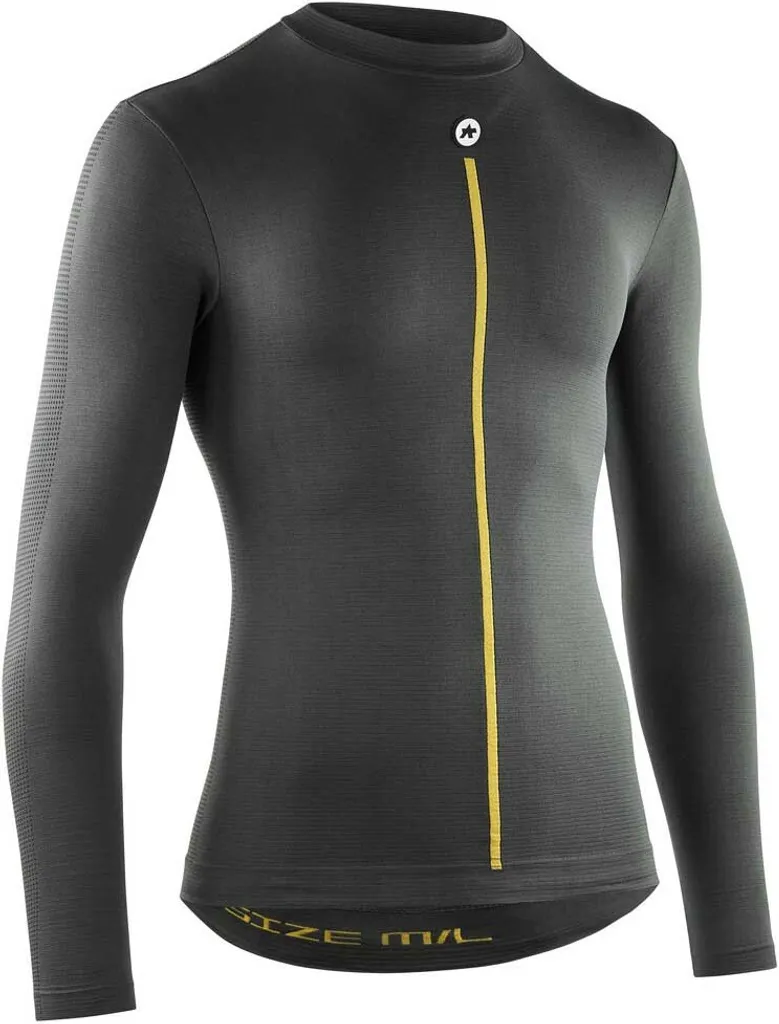 Assos 2/3 P1 Baselayer manches longues : Adieu l'humidité à vélo !