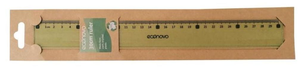 Econovo - Herrscher Econovo 30cm | Blasen Sie ein 1 Stück