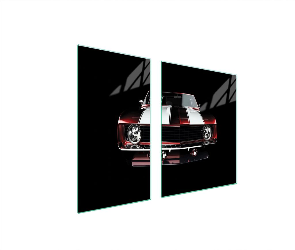 Glasschutzplatte Für Herd 90X52 Auto