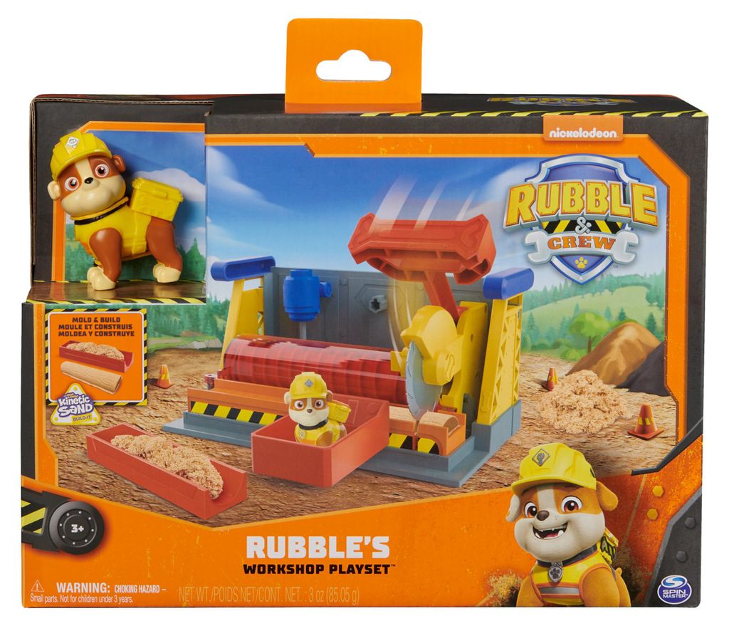 Rubble & Crew speelset houtvesterijwerkplaats Productafbeelding 
