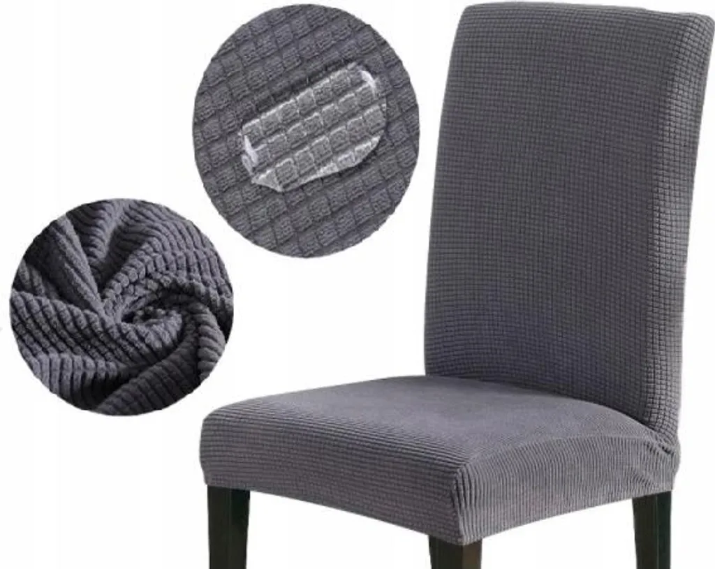 Sedia COVER DARK GREY antracite DICK - Design Moderno e Comfort