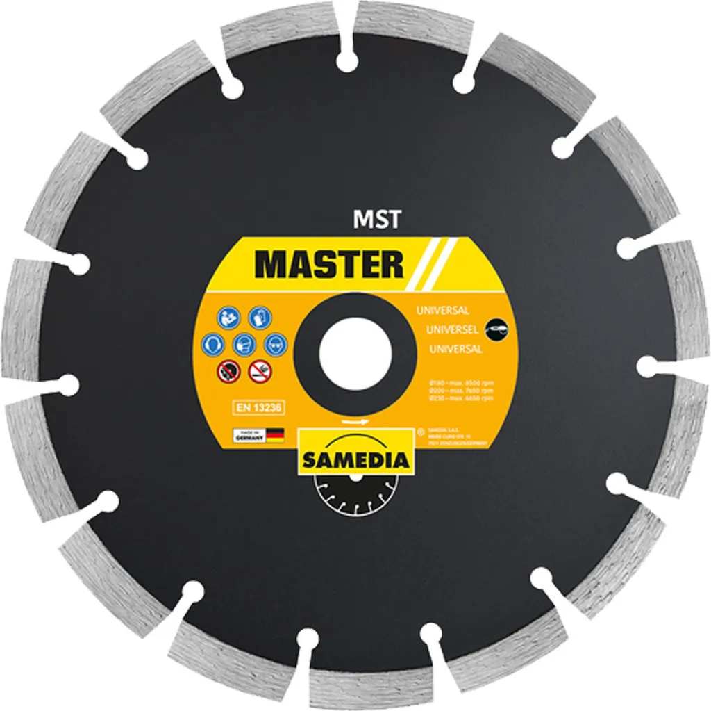 Samedia MST 350x20: Il Miglior Disco Diamantato per Costo/Prestazioni