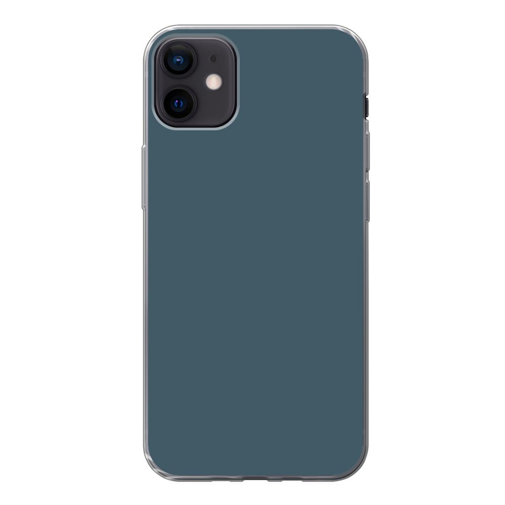 MuchoWow Handyhülle Schutzhülle Hülle für iPhone 12 mini Oceana - Farben - Palette Silikon Softcase Handy Hülle - Bild