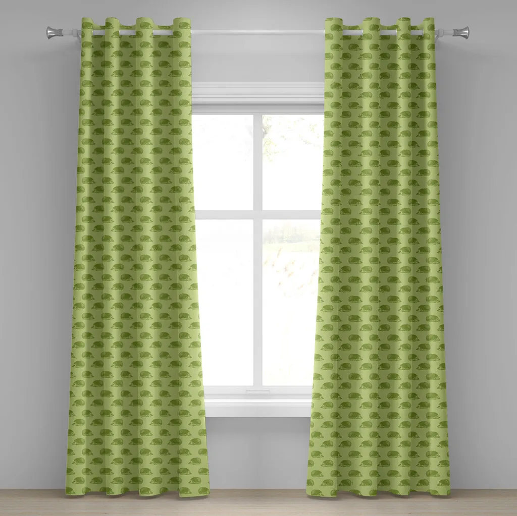 Tenda Decorativa Ricci Australiani 280x175 cm - Abakuhaus Verde