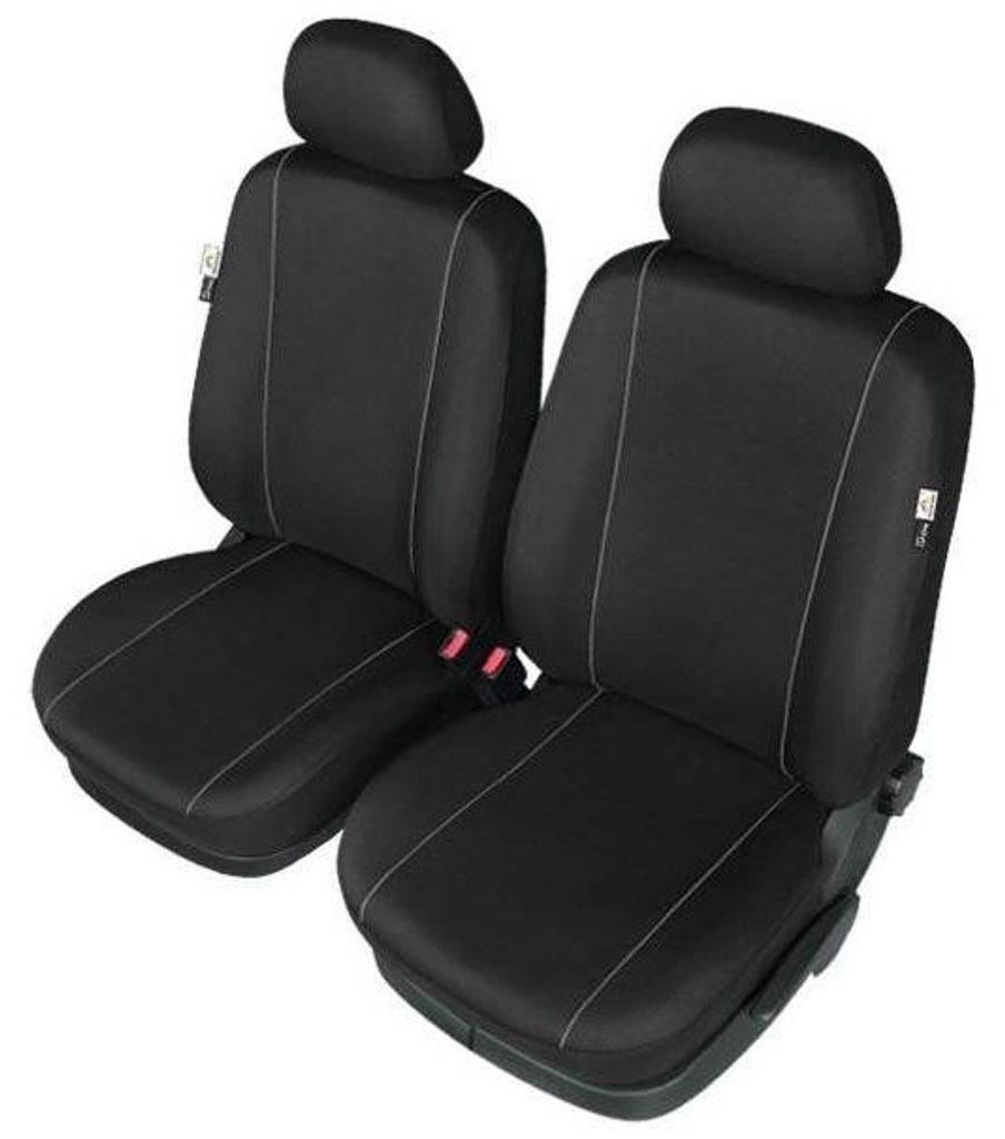 KEGEL Herman Auto Sitzschonbezug Sitzbezüge Set Vorne Polyester Polyurethan Schwarz