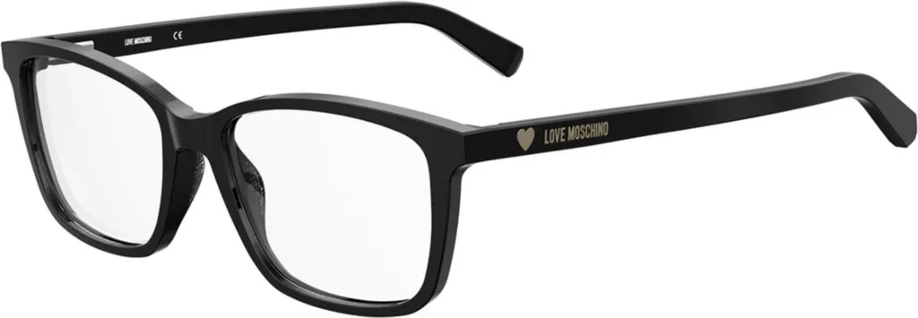 Analisi Occhiali Love Moschino MOL566TN 807 Acetato Nero Originali