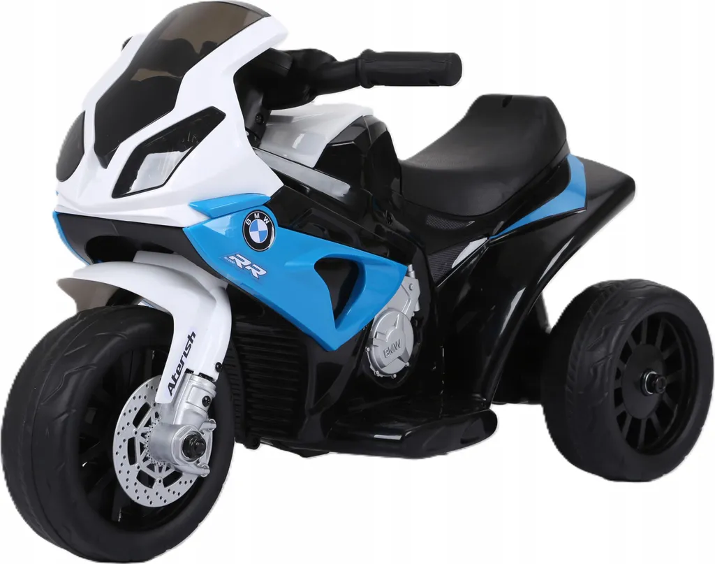 Mini moto électrique S1000RR pour enfants - Jouet motorisé bleu LED